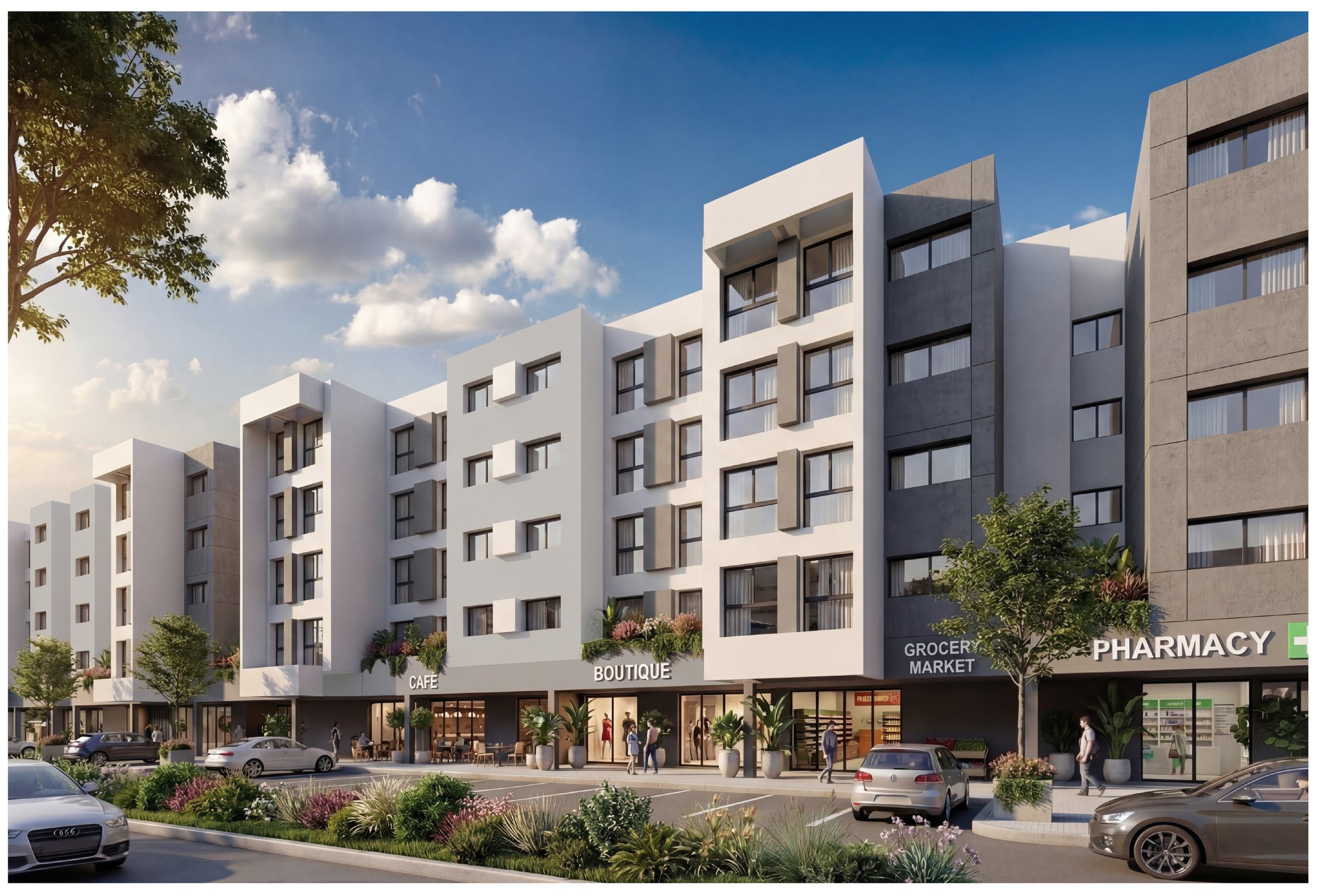 Yassmine — Résidentiel collectif, Tamesna — architecte ATELIERS 157 — vue 2